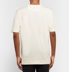 Fendi - Logo-Appliquéd Cotton-Jersey T-Shirt - Men - White