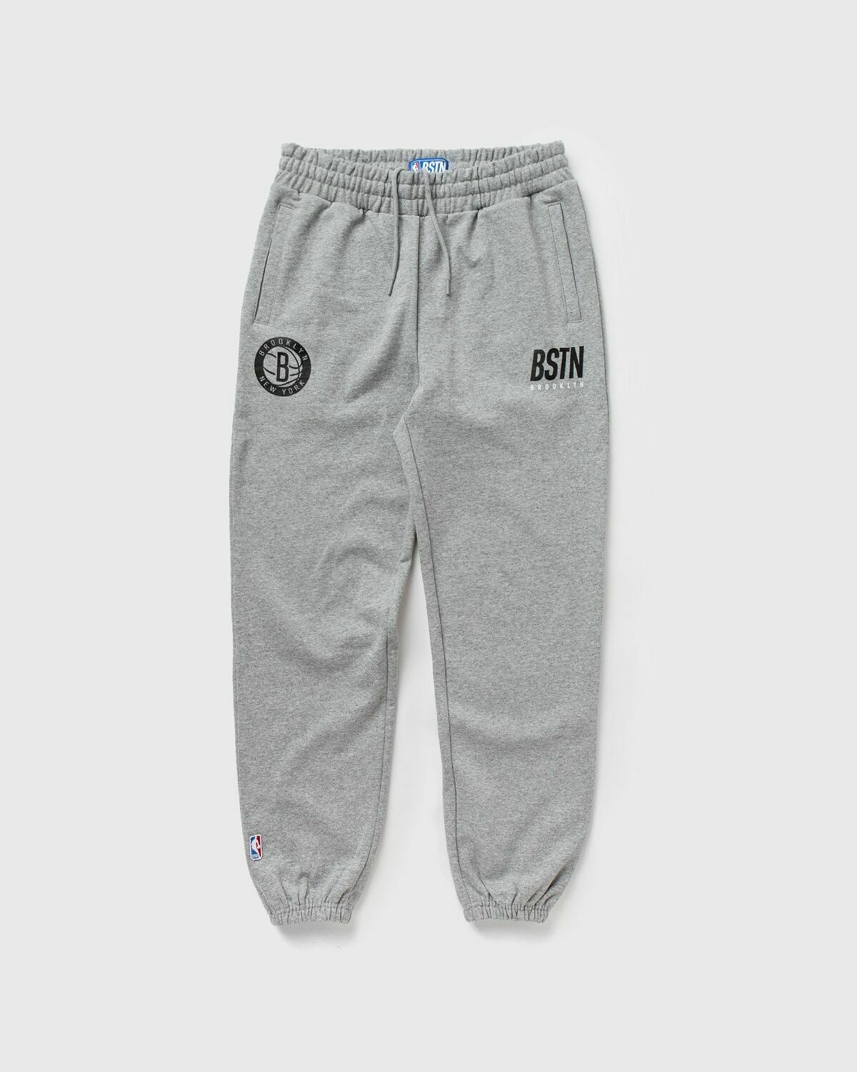 Bstn Brand Bstn & Nba Brooklyn Nets Sweatpants Grey - Mens - Sweatpants
