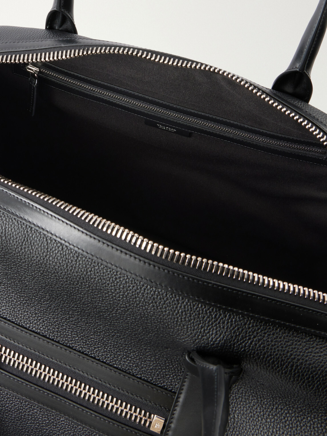 TOM FORD - Full-Grain Leather Weekend Bag