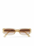 Kimeze - Oré Rectangle-Frame Mazzucchelli Acetate Sunglasses