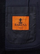 Barena - Ribbed-Knit Blazer - Blue
