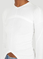 Long Sleeve Tank Top in White