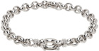 Tom Wood Silver Thick Rolo Bracelet