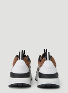 Burberry - Sean Check Sneakers in Brown