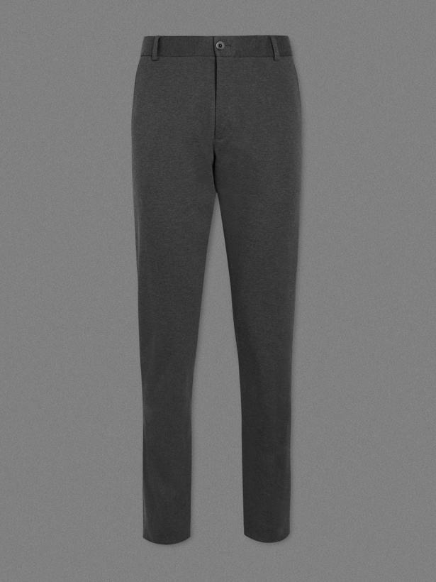 Photo: Loro Piana - Cotton-Jersey Trousers - Gray