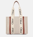 Chloe - Woody Medium canvas tote