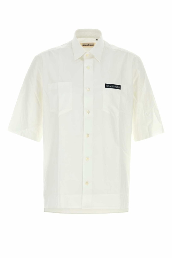 Photo: Namacheko White Poplin Guardia Shirt