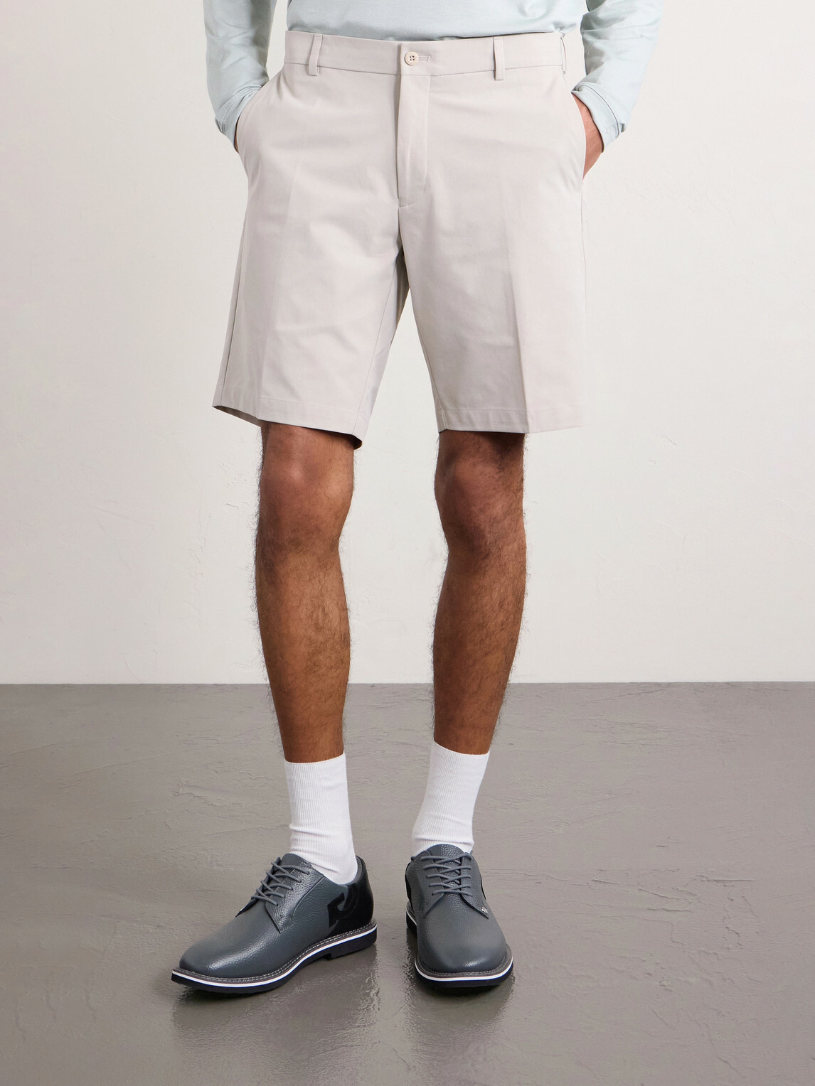 Peter Millar - Surge Slim-Fit Straight-Leg Tech-Jersey Golf Shorts - Neutrals