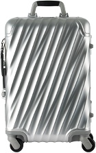 Tumi Silver 19 Degree Aluminium International Carry-On Case