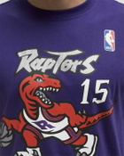 Mitchell & Ness NBA N&N TEE TORONTO RAPTORS VINCE CARTER Purple Mens Shortsleeves/Team Tee