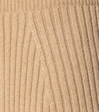 Loro Piana - Tribeca ribbed-knit cashmere midi skirt