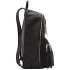 Rick Owens Black Leather Classic Backpack