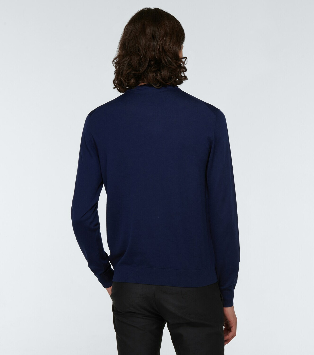Berluti Wool sweater with embroidered crest