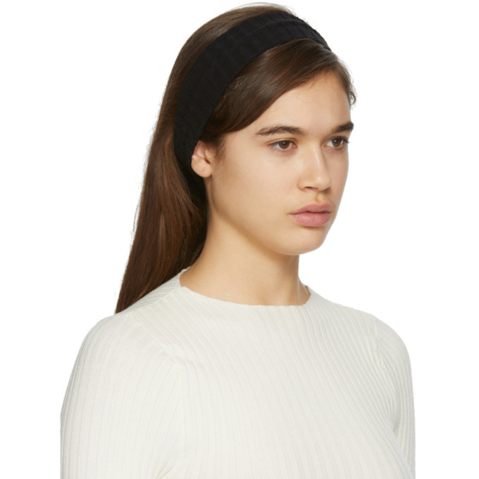 giu giu Black Rib Head Band