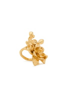 Chloe Floral Sculpted Ring Gold