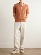 Brunello Cucinelli - Straight-Leg Herringbone Linen, Silk, Wool and Cotton-Blend Trousers - White