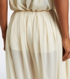 De La Vali Ines chiffon balloon pants