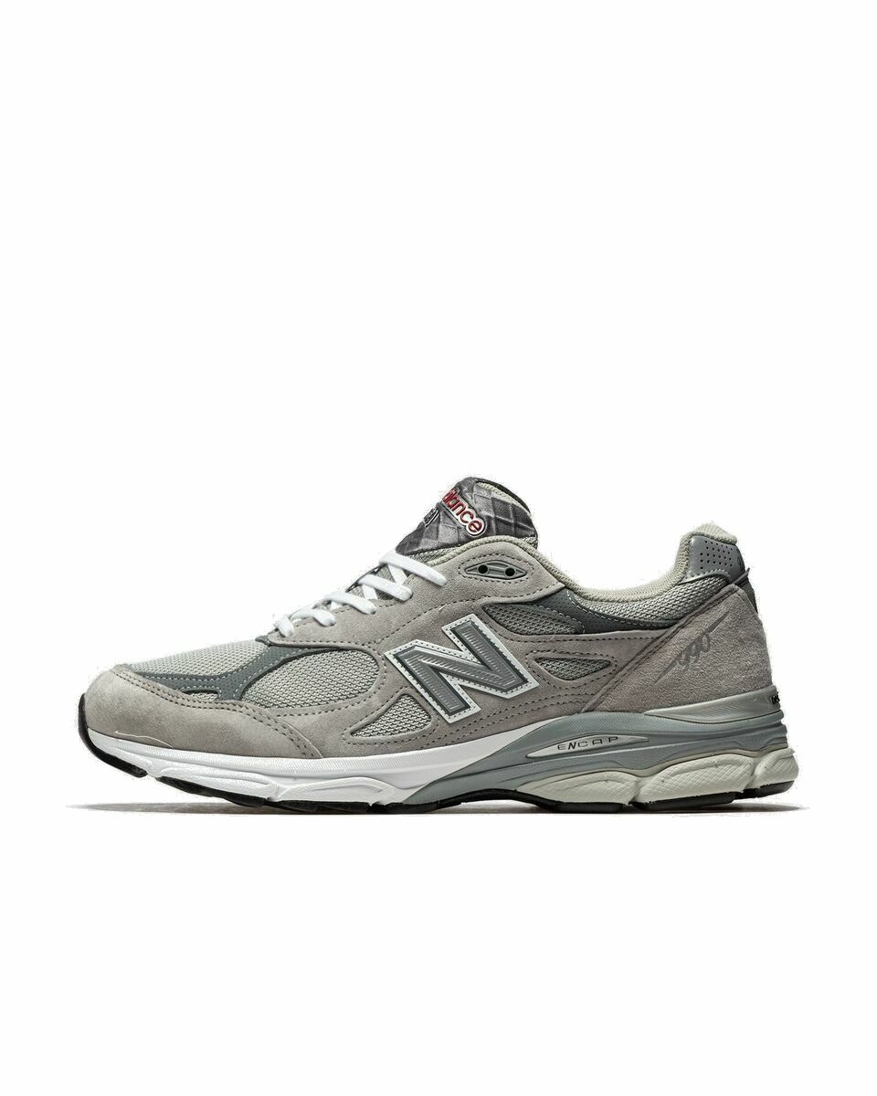 Photo: New Balance Made In Usa 990v3 Core Gy Grey - Mens - Lowtop