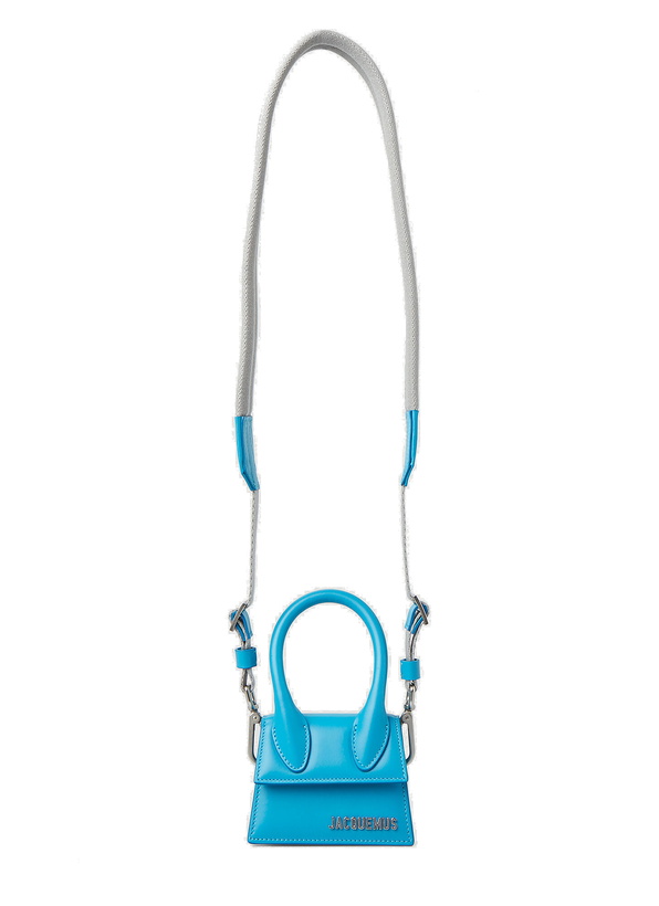 Photo: Le Chiquito Homme Crossbody Bag in Light Blue