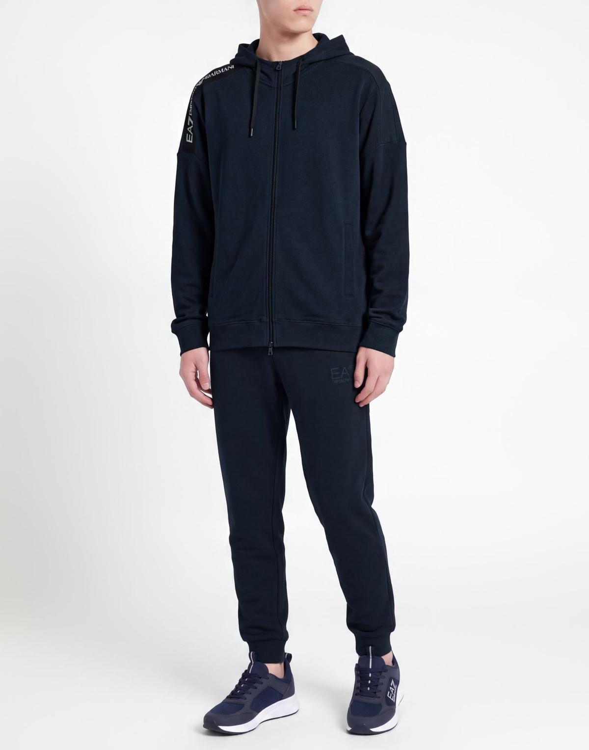 Ea7 Mens Sweatshirt in Navy