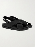 MARNI - Fussbett Neoprene Sandals - Black