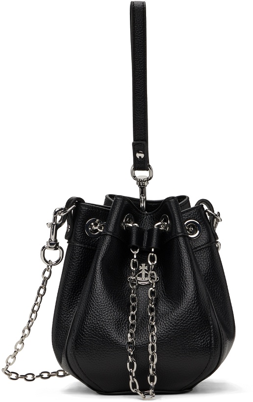 Photo: Vivienne Westwood Black Small Chrissy Bucket Bag