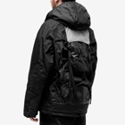 Junya Watanabe MAN Men's Nylon Ripstor Hooded Jacket in Black
