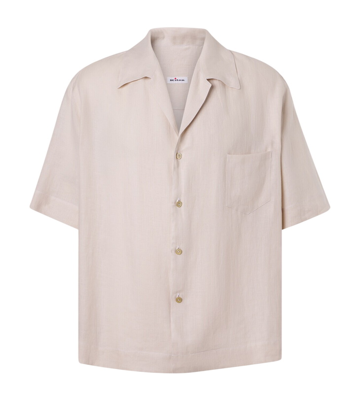 Photo: Kiton Linen bowling shirt