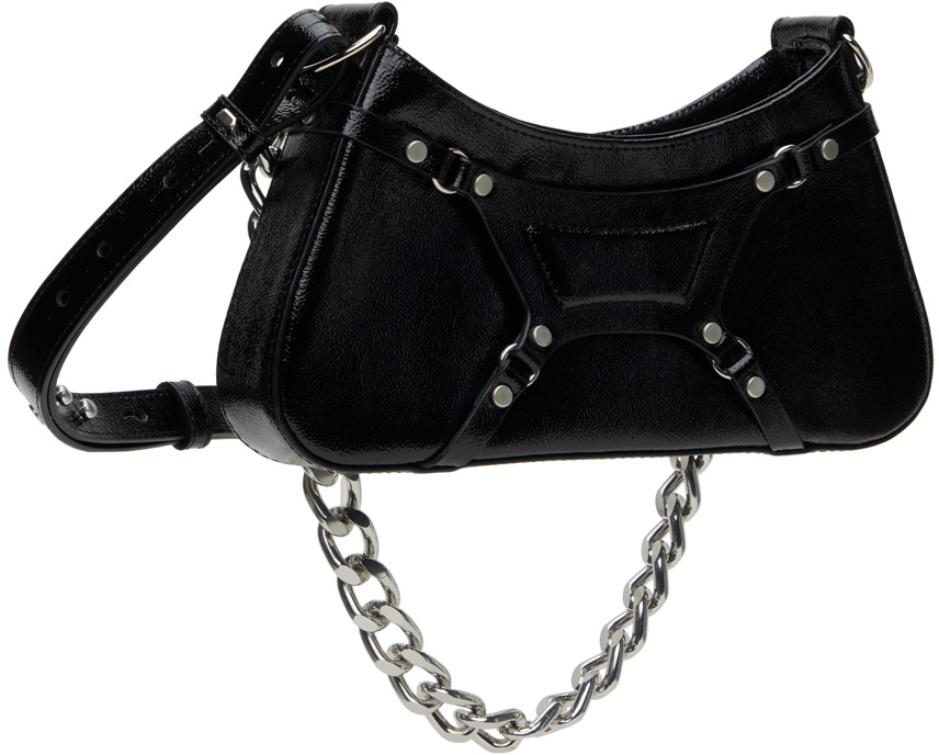 MISBHV Black Crossbody Fetish Bag