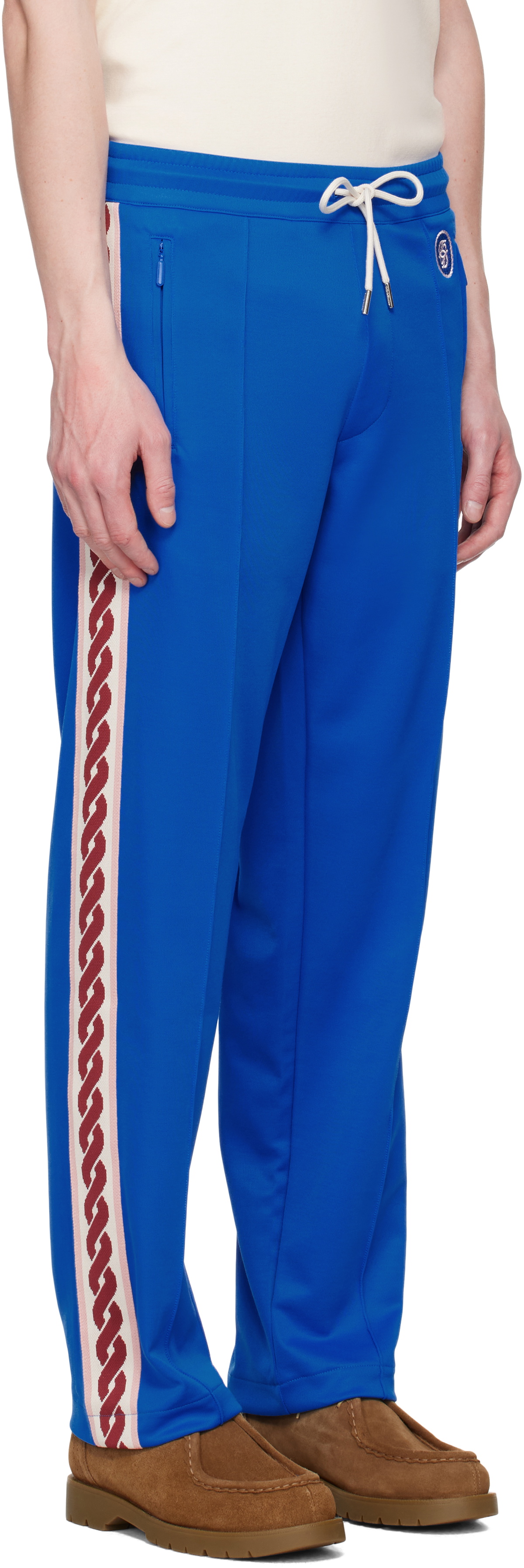 Drôle De Monsieur Blue 'Le Track Pants Tresse' Track Pants Drôle