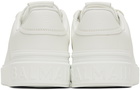 Balmain White B-Court Sneakers