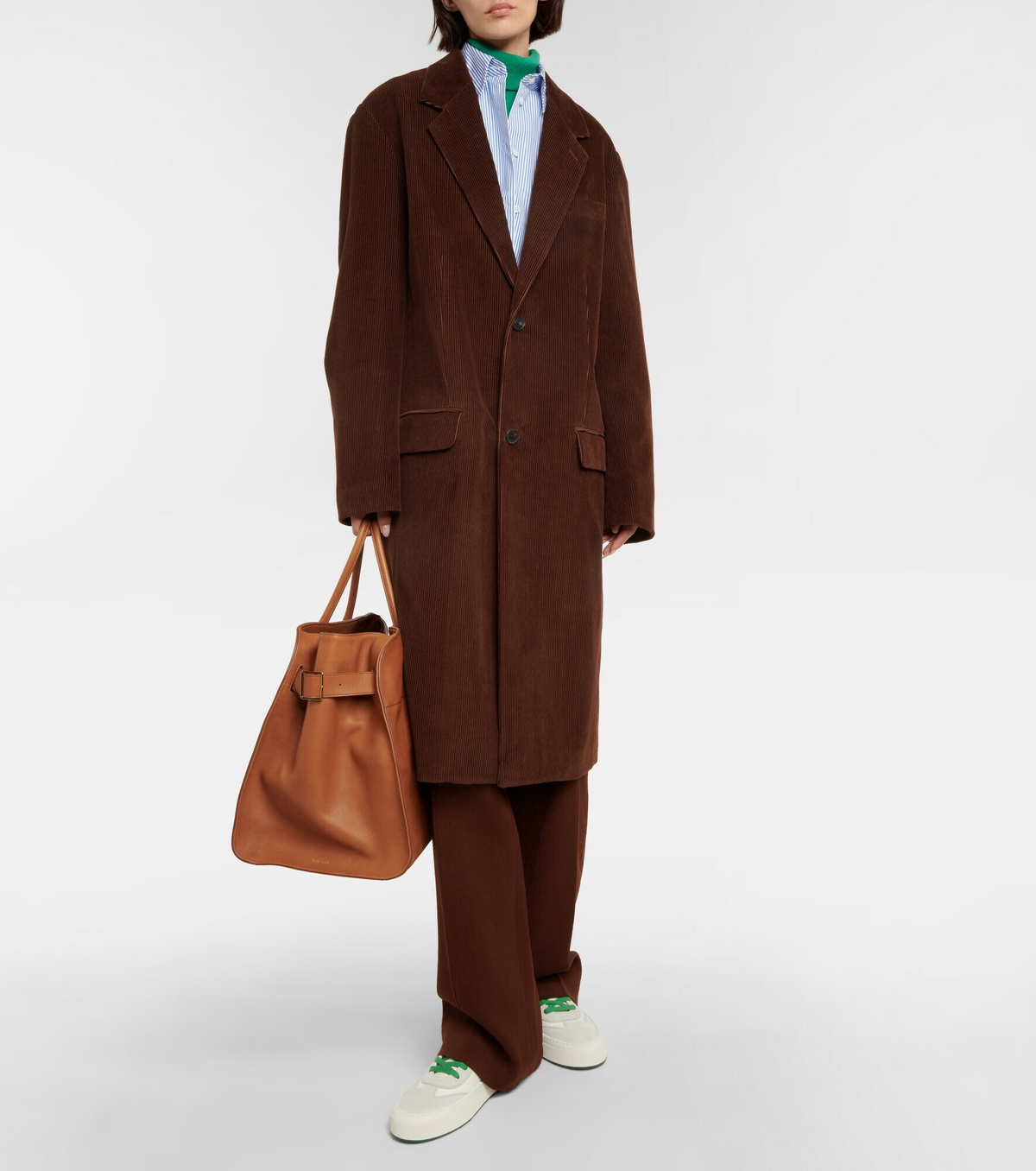 The Row Topeeka cotton corduroy coat The Row