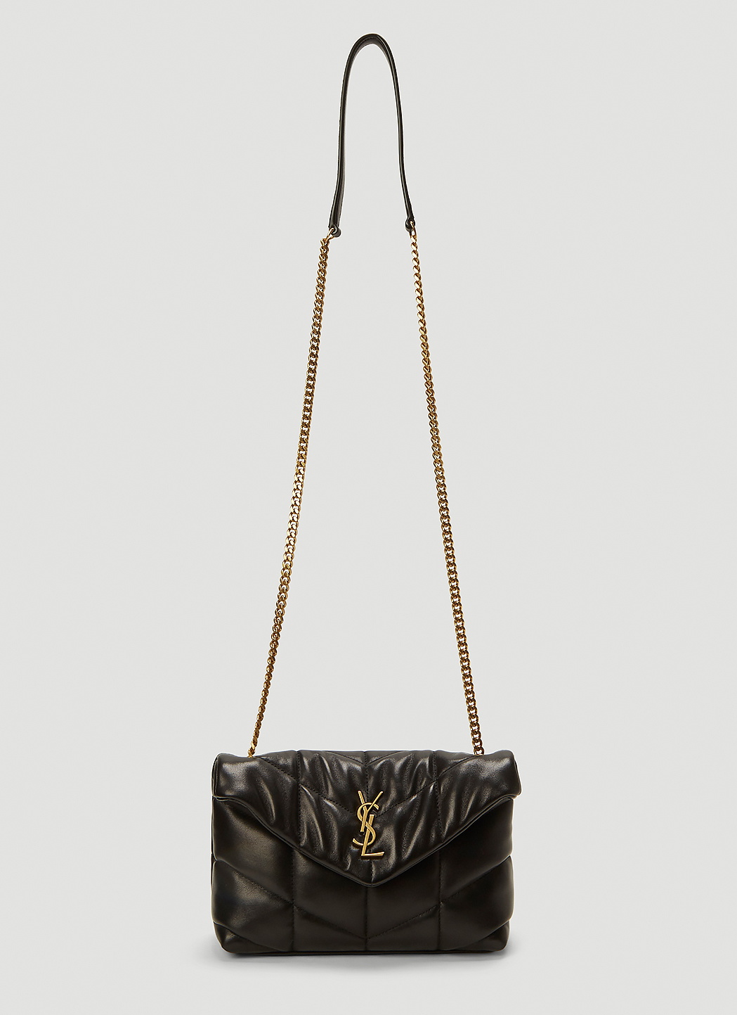 Saint Laurent Loulou Puffer Mini Shoulder Bag