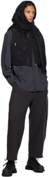 VEIN Gray Button Shirt