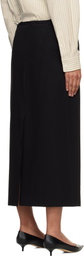 Dunst Black H-Line Maxi Skirt