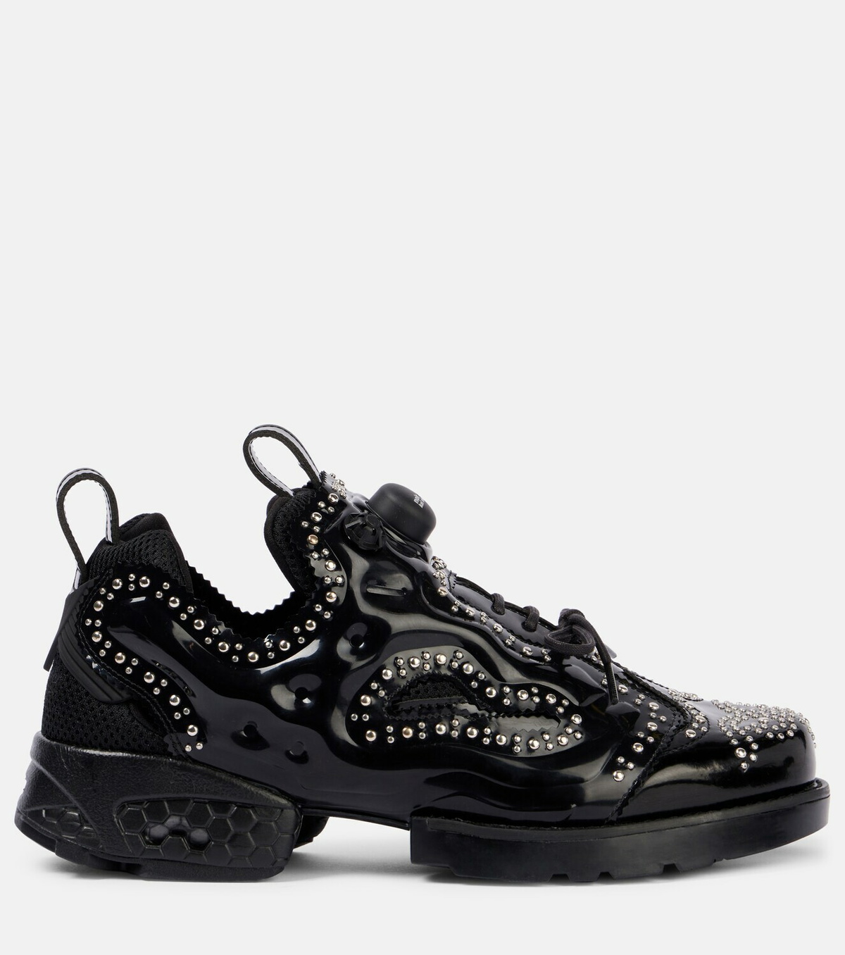 Noir Kei Ninomiya Studded brogue sneakers