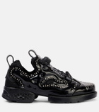 Noir Kei Ninomiya Studded brogue sneakers