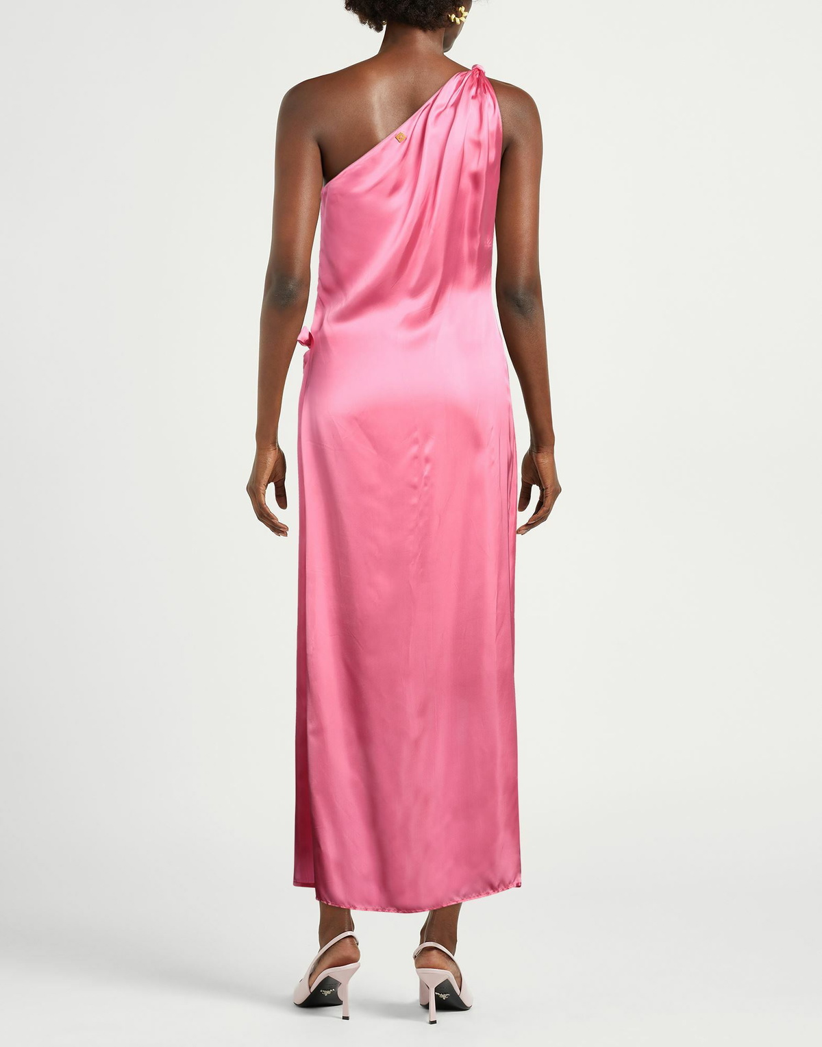Manila Grace Womens Maxi dress Fuchsia