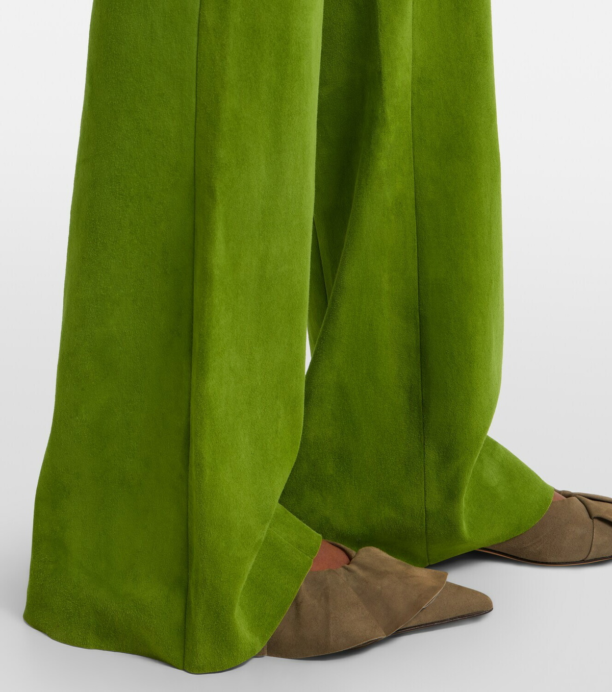 Stouls Gege suede flared pants
