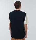 Maison Margiela - Donegal wool and cashmere tabard vest