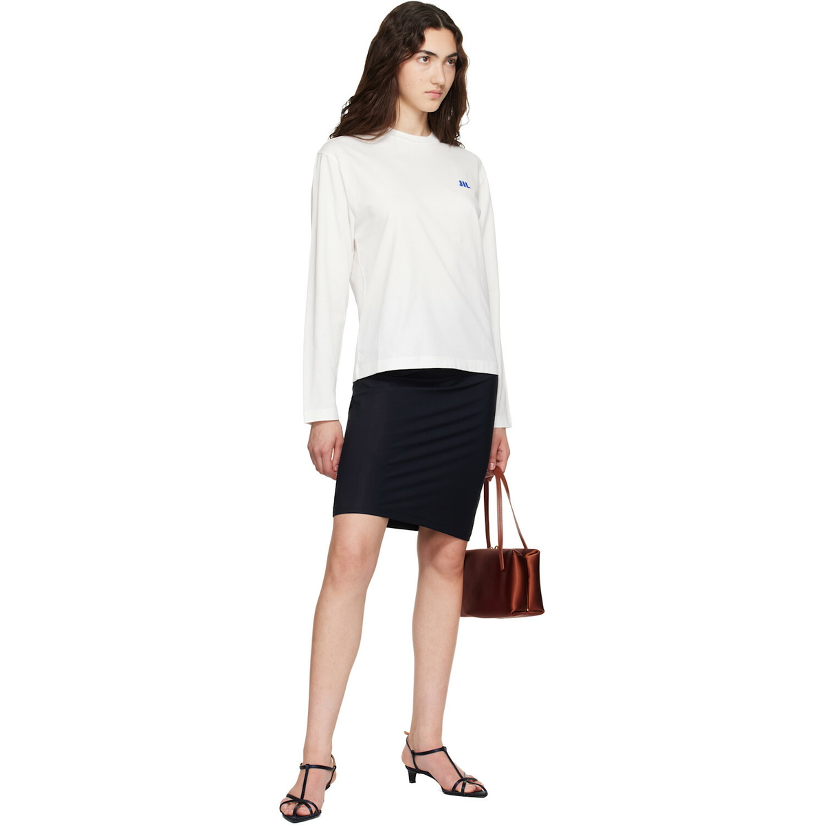 Jil Sander White Cotton Crew-Neck T-shirt