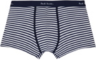 Paul Smith Three-Pack Navy & White Mixed Boxer Briefs
