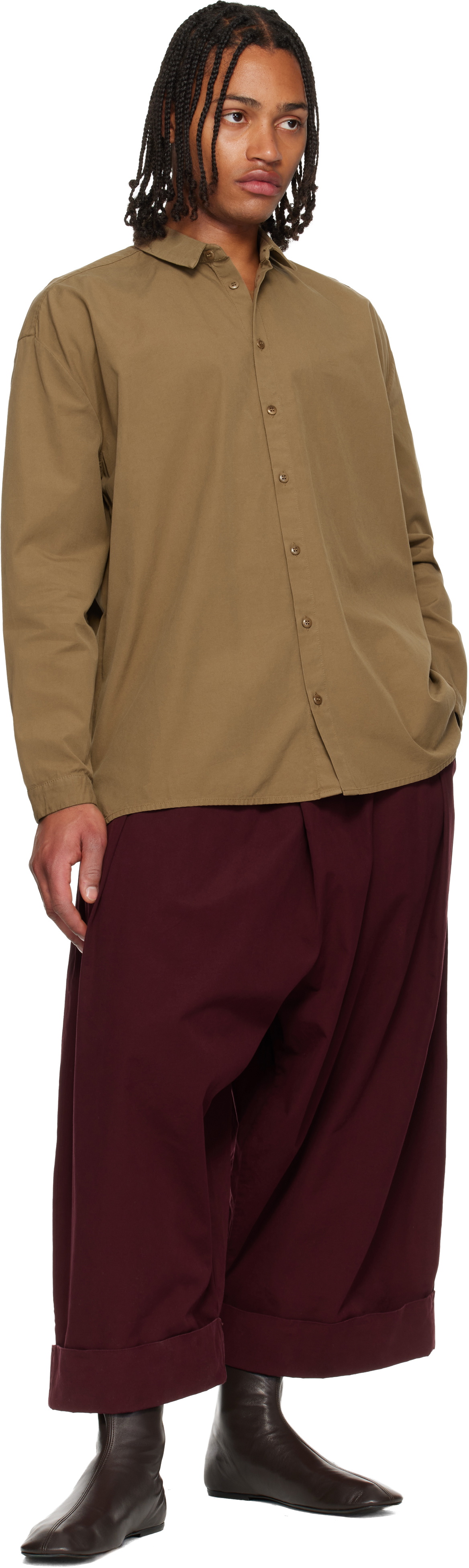 Toogood Beige 'The Draughtsman' Shirt