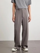 Rick Owens - Straight-Leg Wool Trousers - Gray
