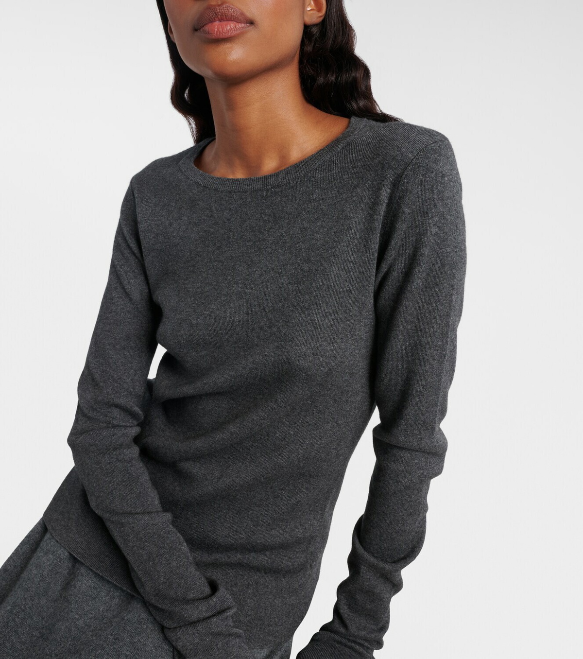 Extreme Cashmere N°392 Eel cotton and cashmere T-shirt