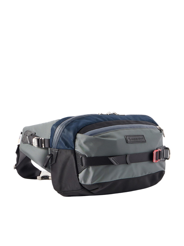 Photo: Master-Piece - Leather-Trimmed CORDURA® Twill Belt Bag