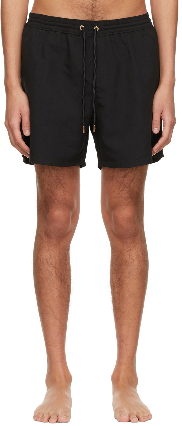 Agnona Black Swim Shorts Agnona