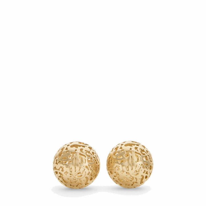Photo: Jimmy Choo Lace Sphere Studs Earring