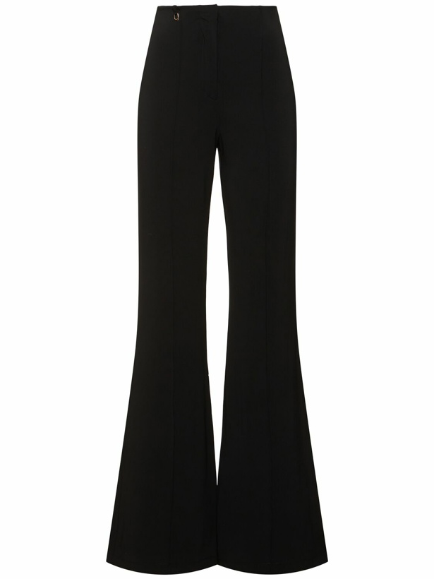 Photo: JACQUEMUS Le Pantalon Drapeado Flared Pants