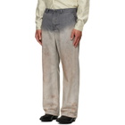 OUR LEGACY Gray Rig Chino Jeans
